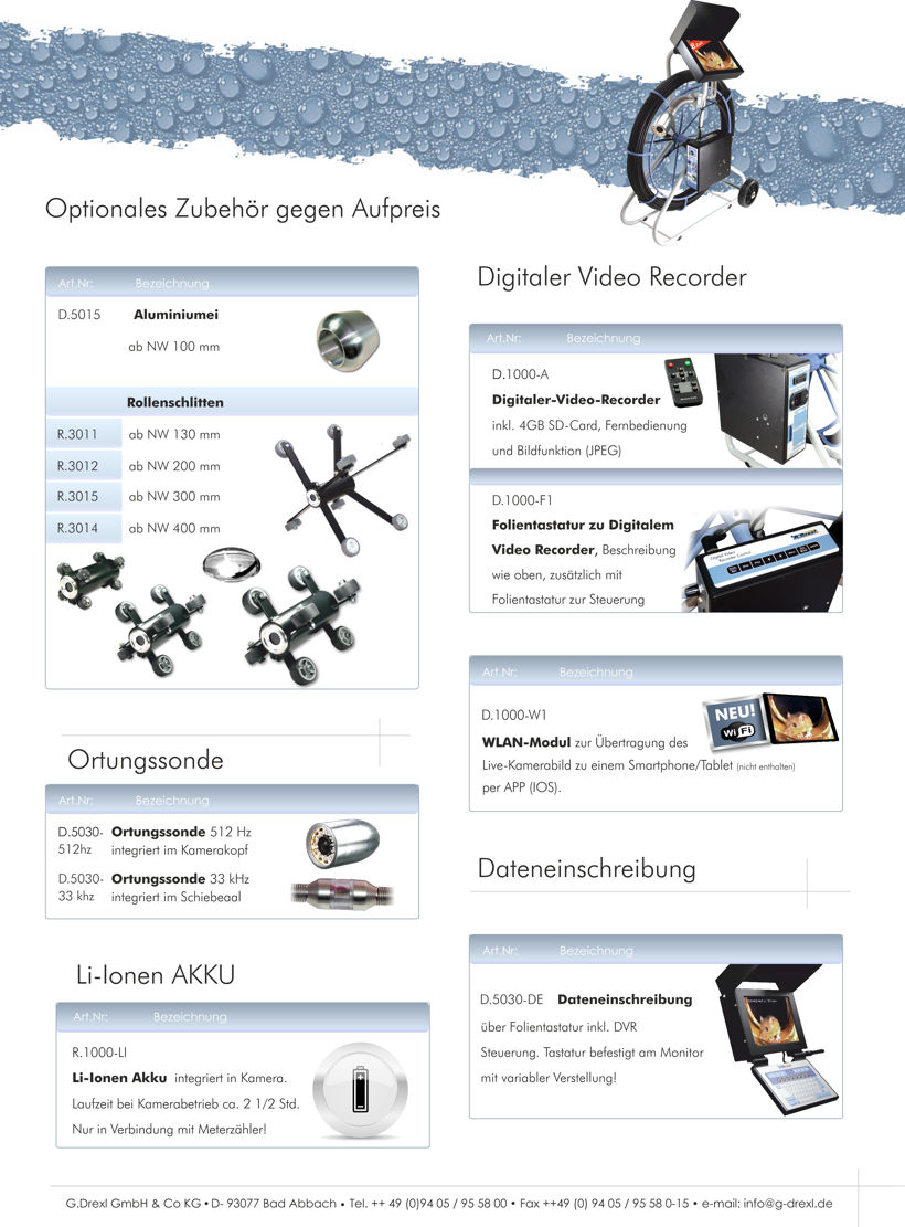Rohrkameras - Rohrkamera 5030