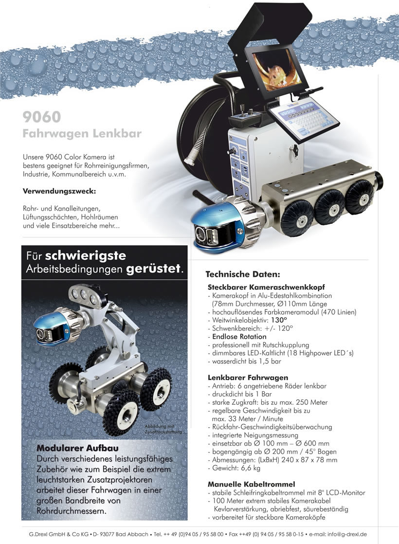 Rohrkameras - Rohrkamera 9050