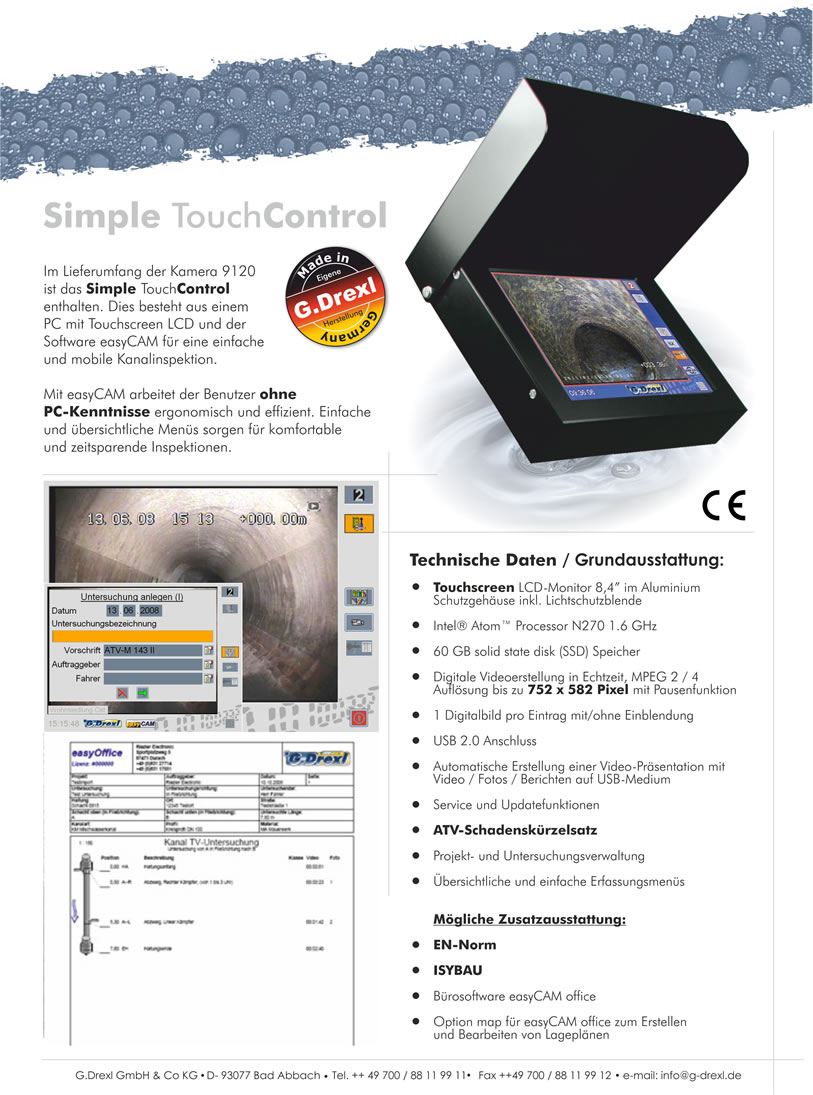 Rohrkameras - Rohrkamera 9050