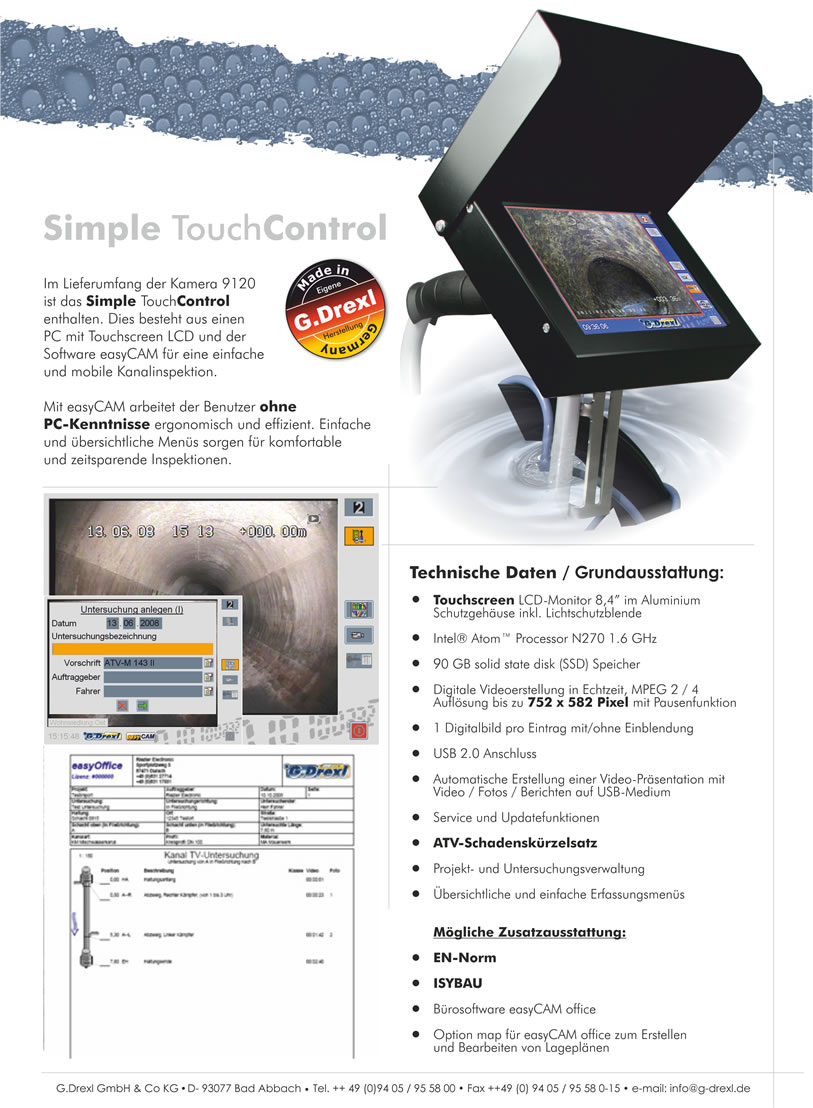 Rohrkameras - Rohrkamera 9120