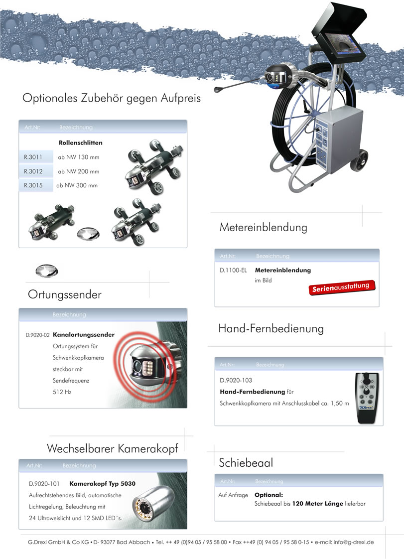 Rohrkameras - Rohrkamera 9120